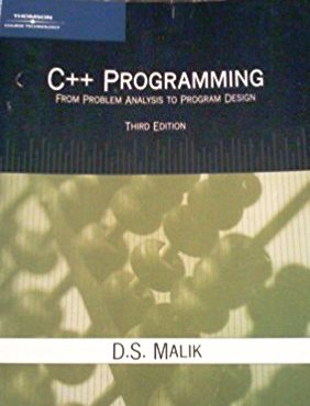 C++ programming   : from problem analysis to program design