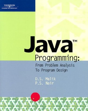 Java Programming : C2O2M From Problem Analysis to Program Design