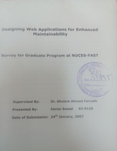 Designing web applications for enhanced maintainability